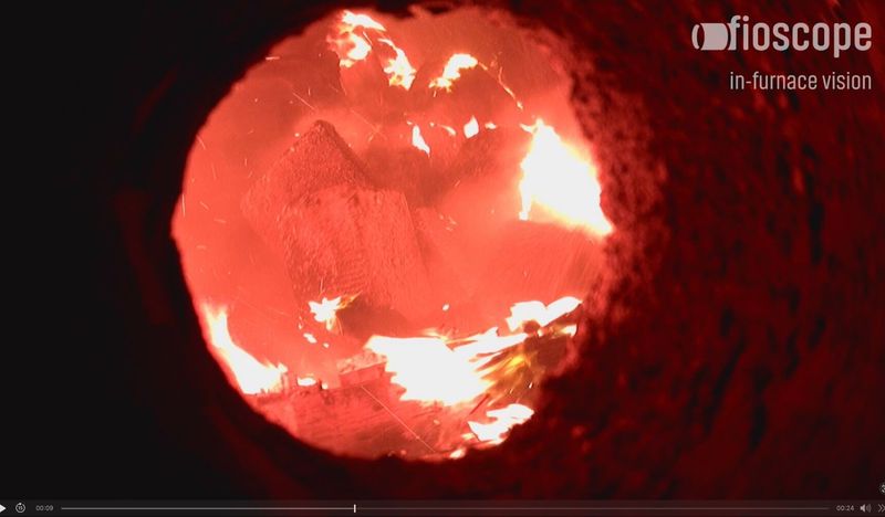 TRF burner and melt