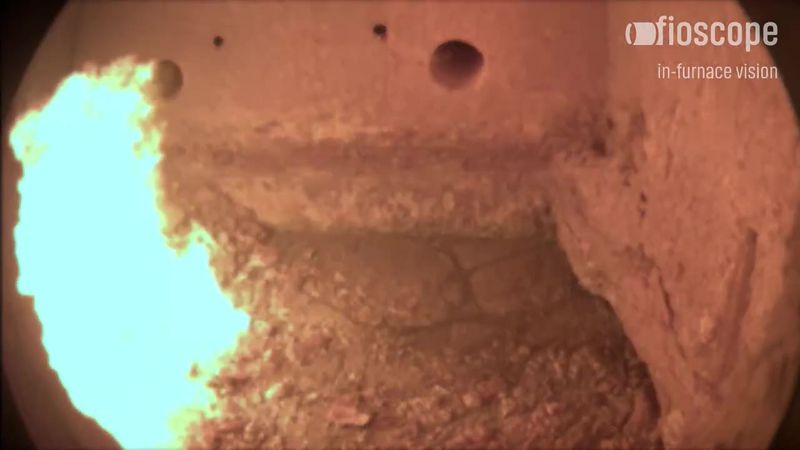 Multi-chamber furnace footage